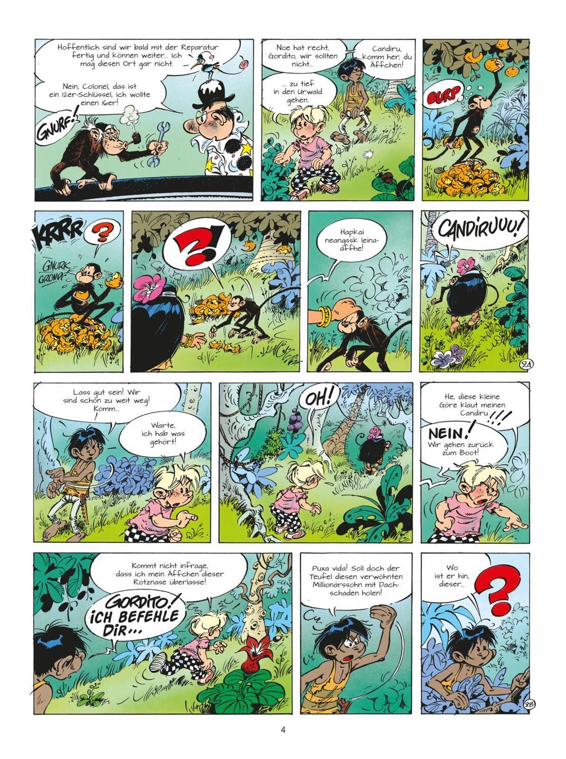 Bild: 9783551784087 | Marsupilami 23: Der Tempel im Urwald | Abenteuercomics für Kinder ab 8