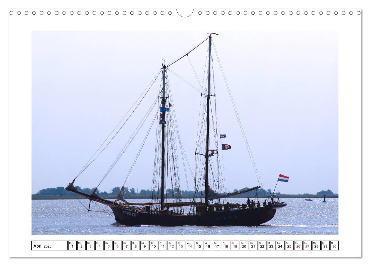 Bild: 9783435580804 | Windjammer - Bremerhaven (Wandkalender 2025 DIN A3 quer), CALVENDO...