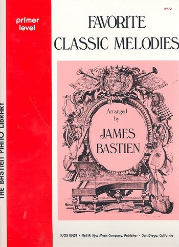 Cover: 9780849751271 | Favorite Classic Melodies-James Bastien Primer | Primer Level | Buch