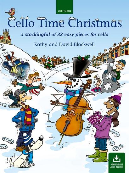 Cover: 9780193369320 | Cello Time Christmas | David Blackwell (u. a.) | Broschüre | Buch + CD