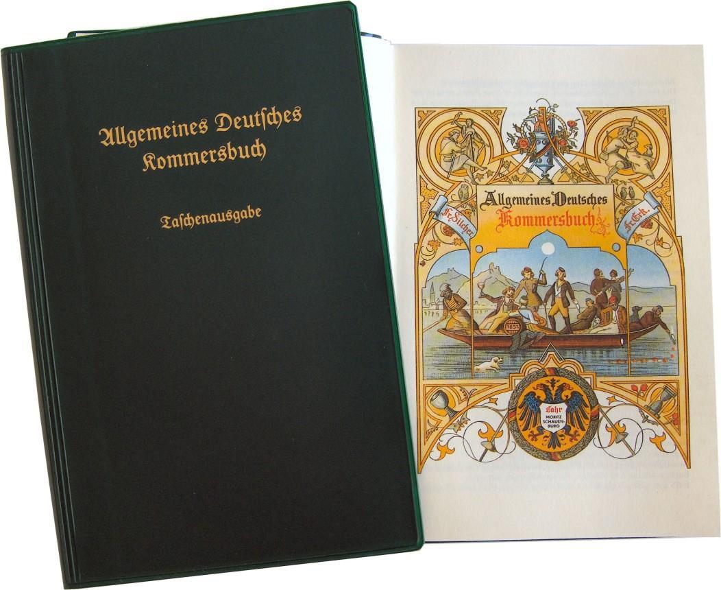 Cover: 9783885713616 | Allgemeines Deutsches Kommersbuch | Michael Foshag | Buch | 160 S.