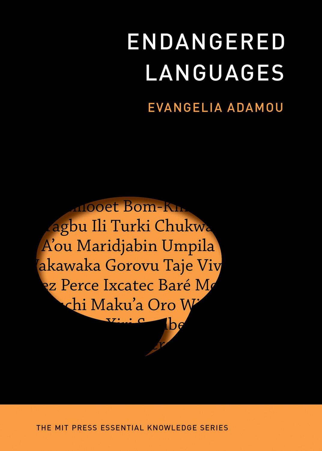 Cover: 9780262548700 | Endangered Languages | Evangelia Adamou | Taschenbuch | Englisch