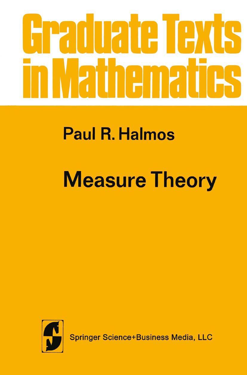 Cover: 9780387900889 | Measure Theory | Paul R. Halmos | Buch | xii | Englisch | Springer US