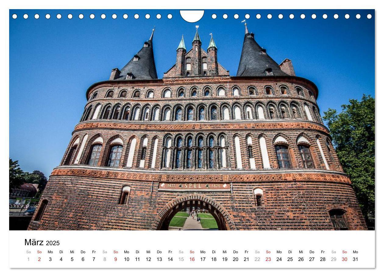 Bild: 9783435573448 | Lübeck - Das Tor zur Ostsee (Wandkalender 2025 DIN A4 quer),...