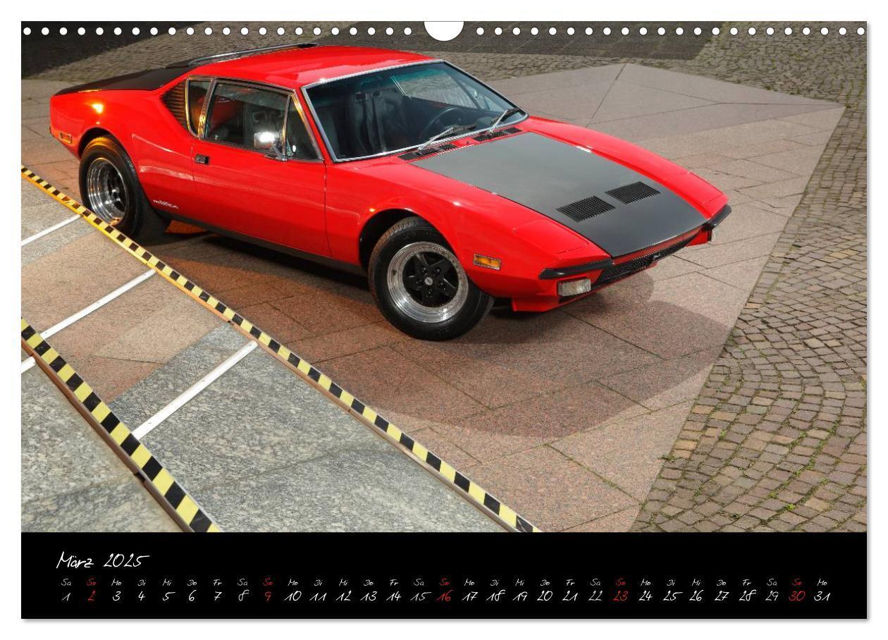 Bild: 9783435836208 | De Tomaso Pantera (Wandkalender 2025 DIN A3 quer), CALVENDO...