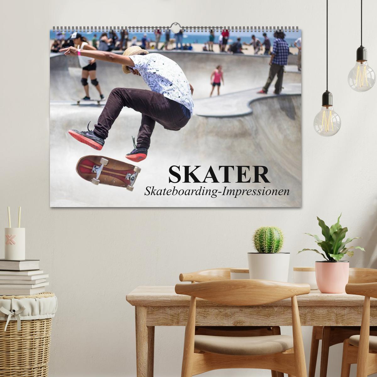 Bild: 9783435598878 | Skater. Skateboarding-Impressionen (Wandkalender 2025 DIN A2 quer),...