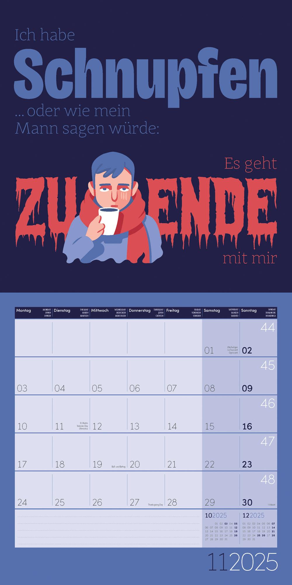 Bild: 9783838445342 | Einspruch Kalender 2025 - 30x30 | Ackermann Kunstverlag | Kalender