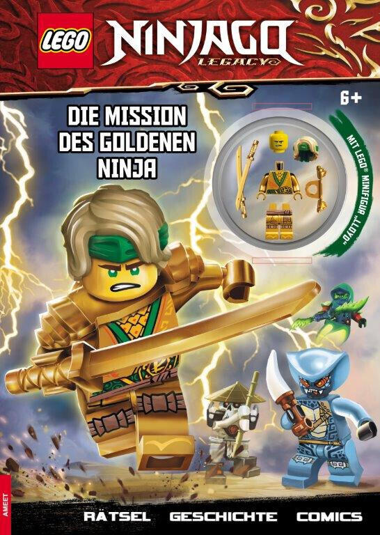 Cover: 9783960805236 | LEGO® NINJAGO® - Die Mission des Goldenen Ninja, m. 1 Beilage | Buch