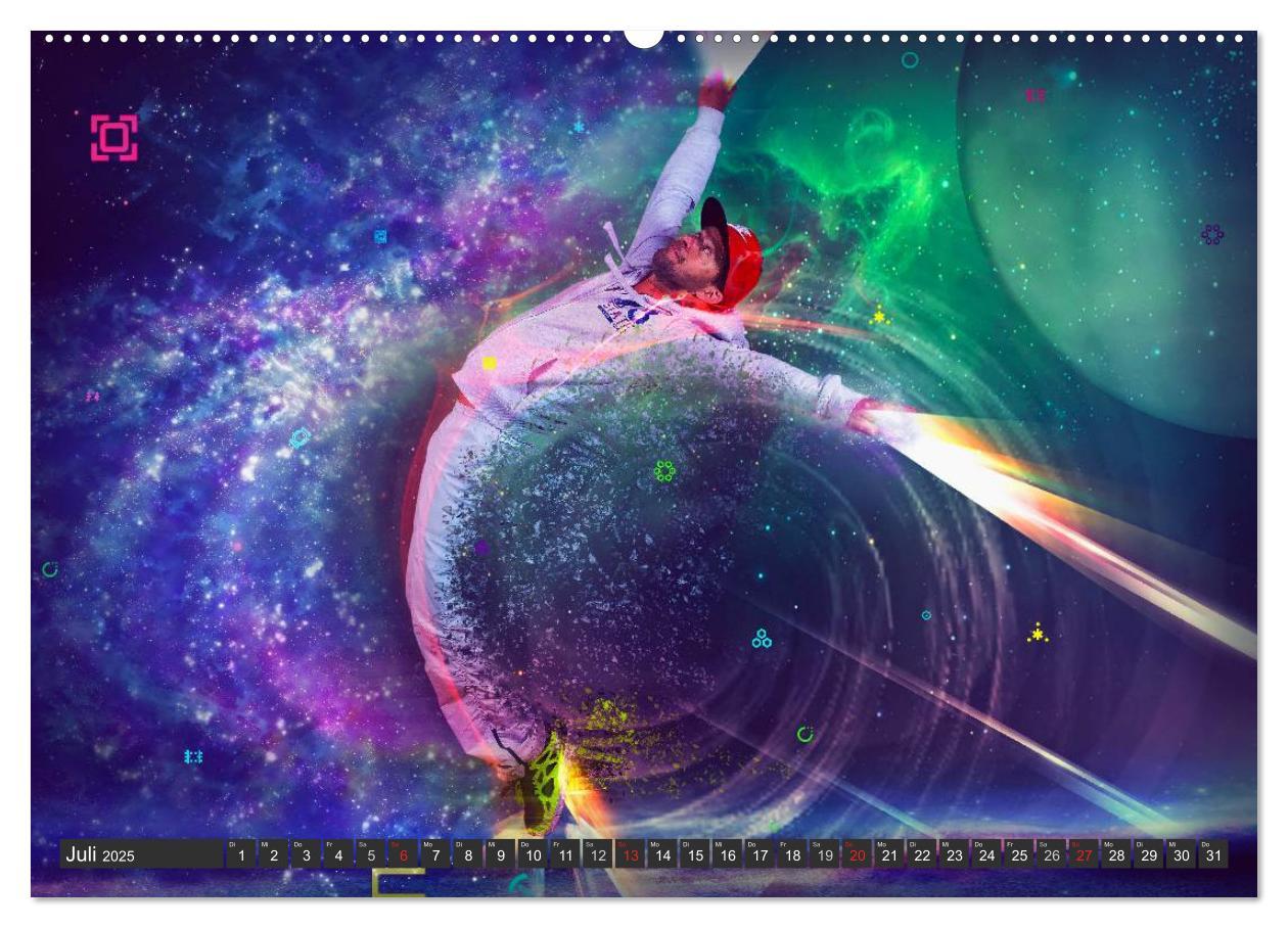 Bild: 9783435597901 | Break Dance (hochwertiger Premium Wandkalender 2025 DIN A2 quer),...