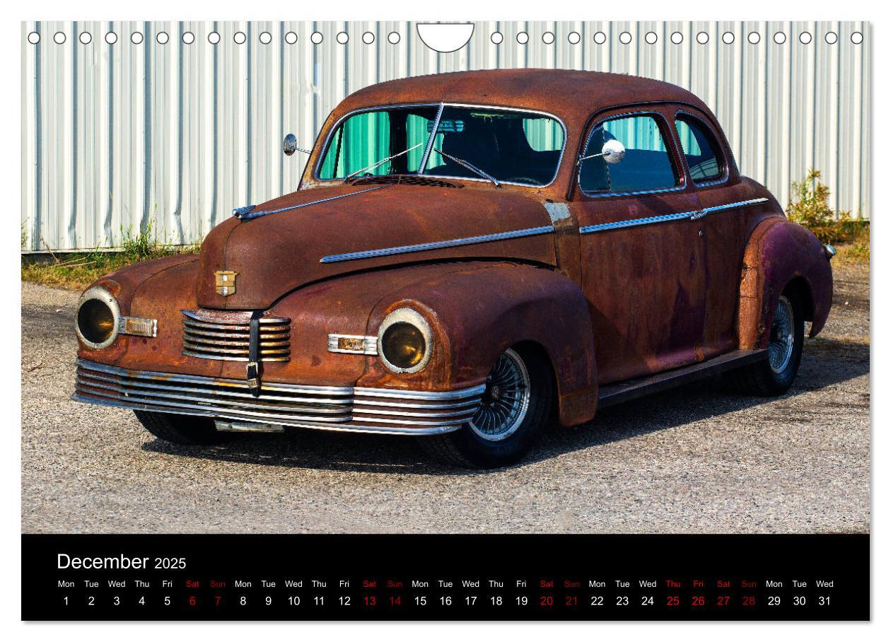 Bild: 9781325949168 | Rat Rods (Wall Calendar 2025 DIN A4 landscape), CALVENDO 12 Month...