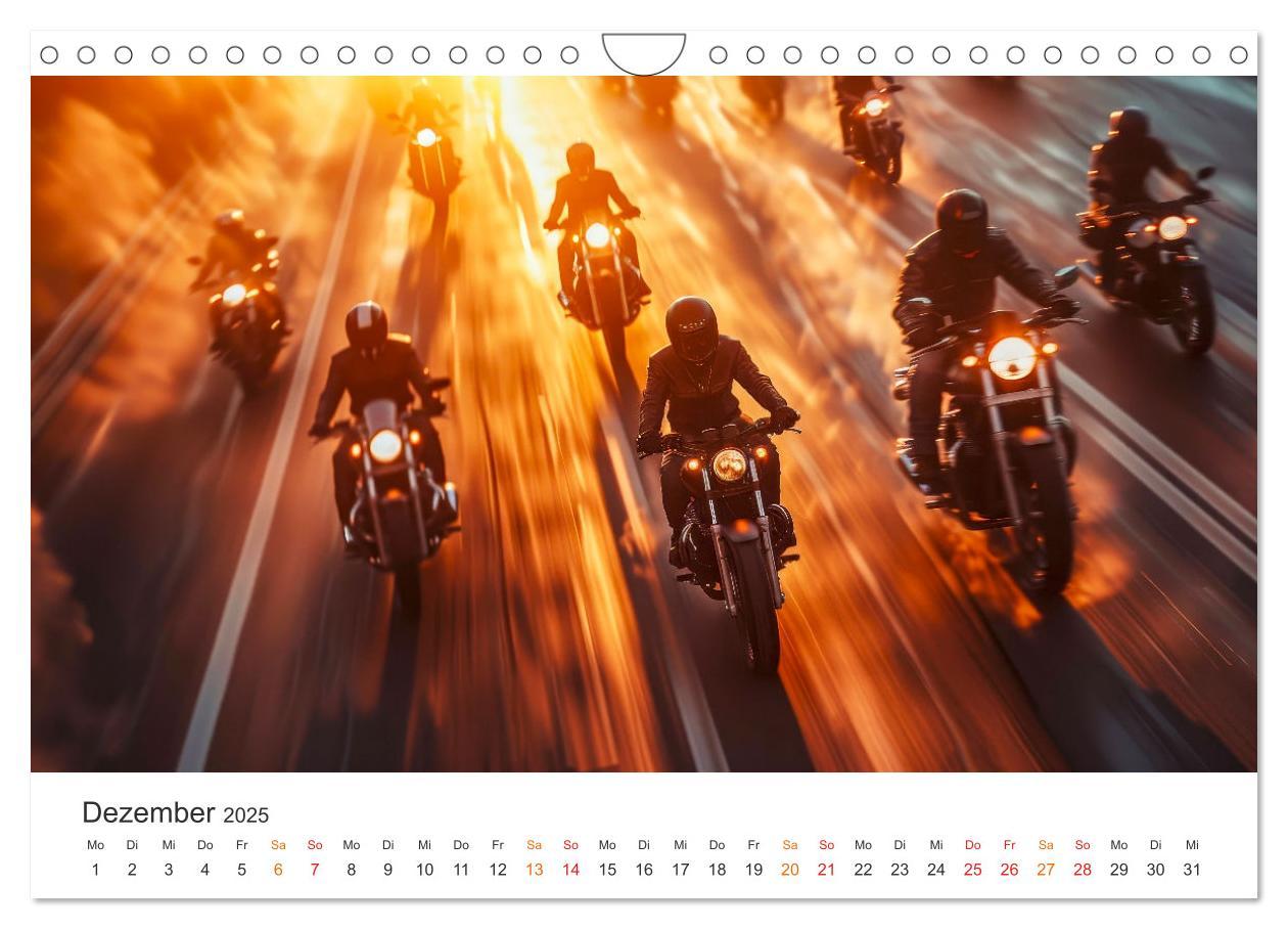 Bild: 9783383817052 | Motorrad tolle Momente (Wandkalender 2025 DIN A4 quer), CALVENDO...