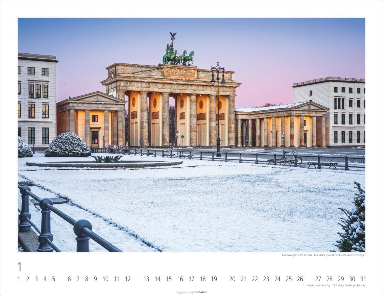 Bild: 9783839900376 | Berlin Kalender 2025 | Kalender | Spiralbindung | 14 S. | Deutsch