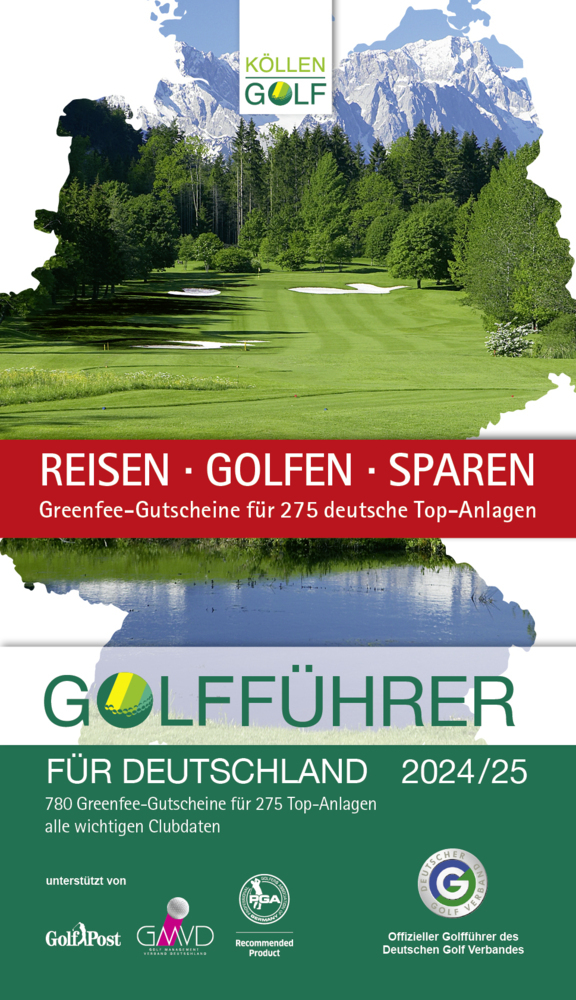 Cover: 9783885795919 | Golfführer für Deutschland 2024/25 | Köllen Druck + Verlag GmbH | Buch