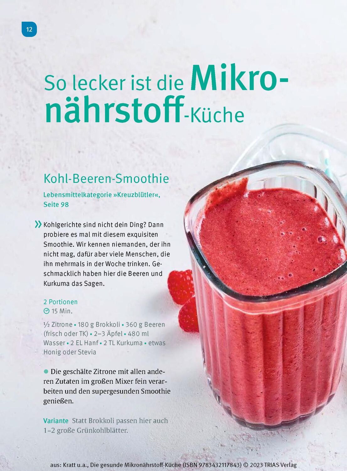 Bild: 9783432117843 | Die gesunde Mikronährstoff-Küche | Regina Kratt (u. a.) | Taschenbuch