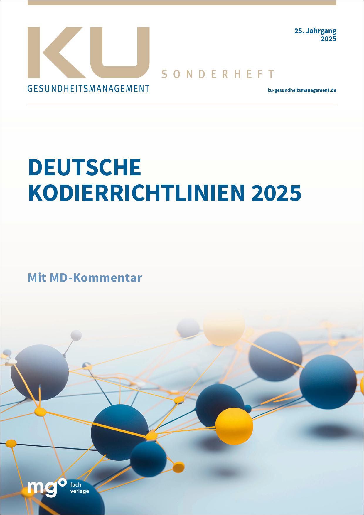 Cover: 9783964747914 | Deutsche Kodierrichtlinien 2025 mit MD-Kommentar | InEK gGmbH (u. a.)