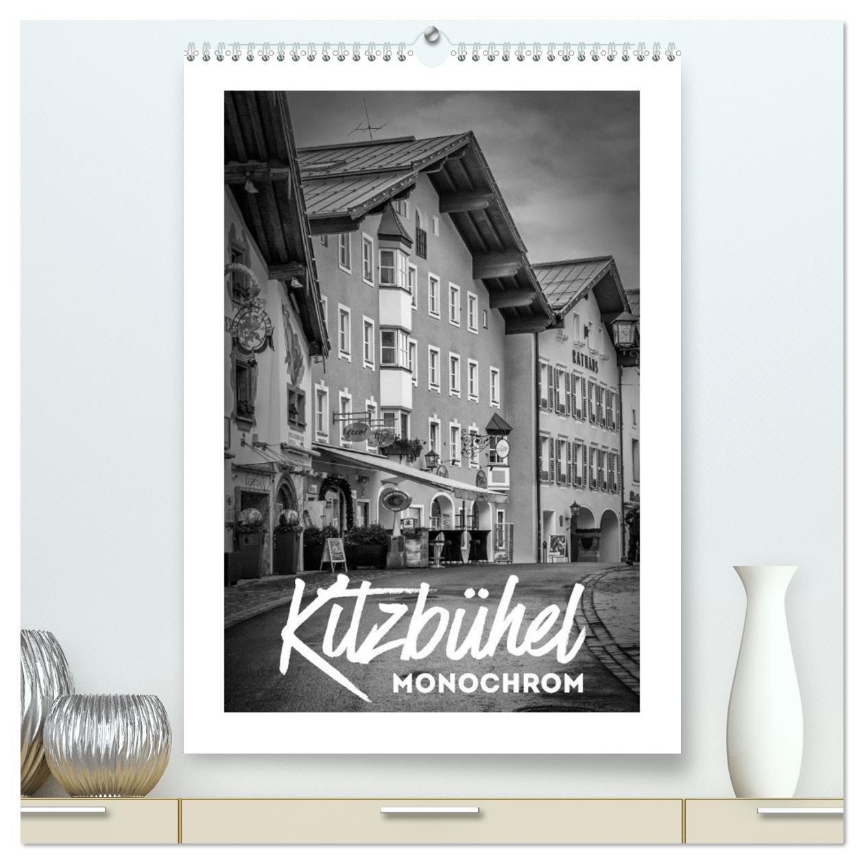 Cover: 9783435999613 | Kitzbühel Monochrom (hochwertiger Premium Wandkalender 2025 DIN A2...