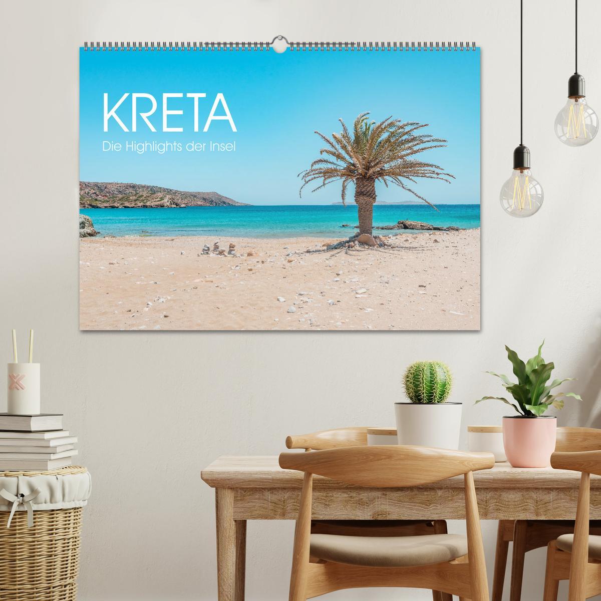 Bild: 9783383996504 | Kreta - Die Highlights der Insel (Wandkalender 2025 DIN A2 quer),...