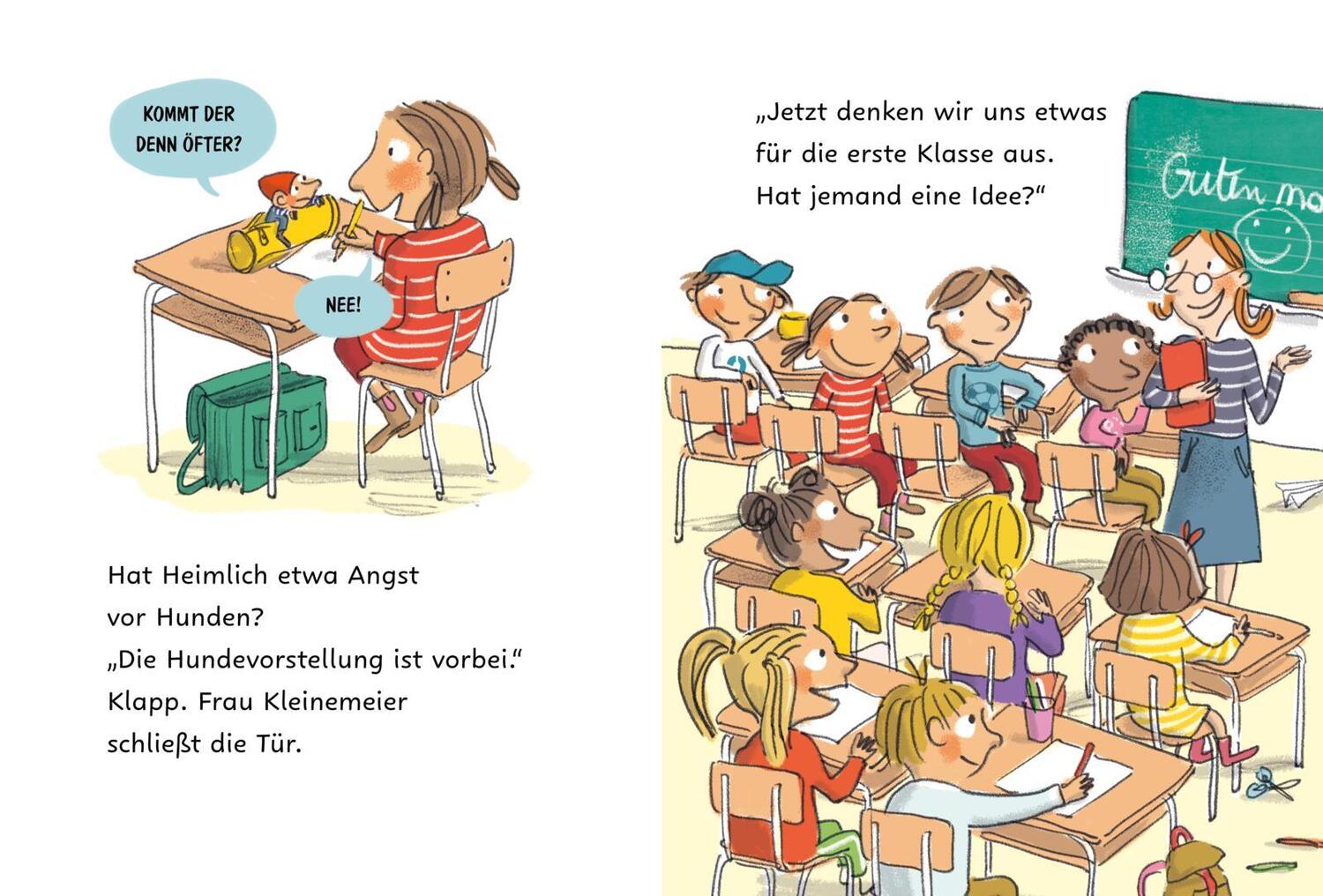 Bild: 9783551691200 | Der kleine Herr Heimlich in der Schule | Anke Loose | Buch | 64 S.