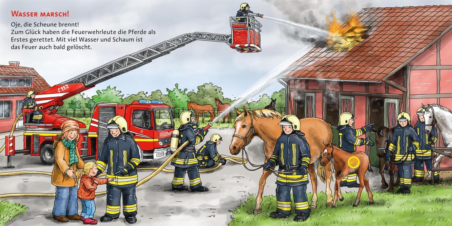 Bild: 9783551250599 | Hör mal (Soundbuch): Die Feuerwehr | Christian Zimmer | Buch | 14 S.