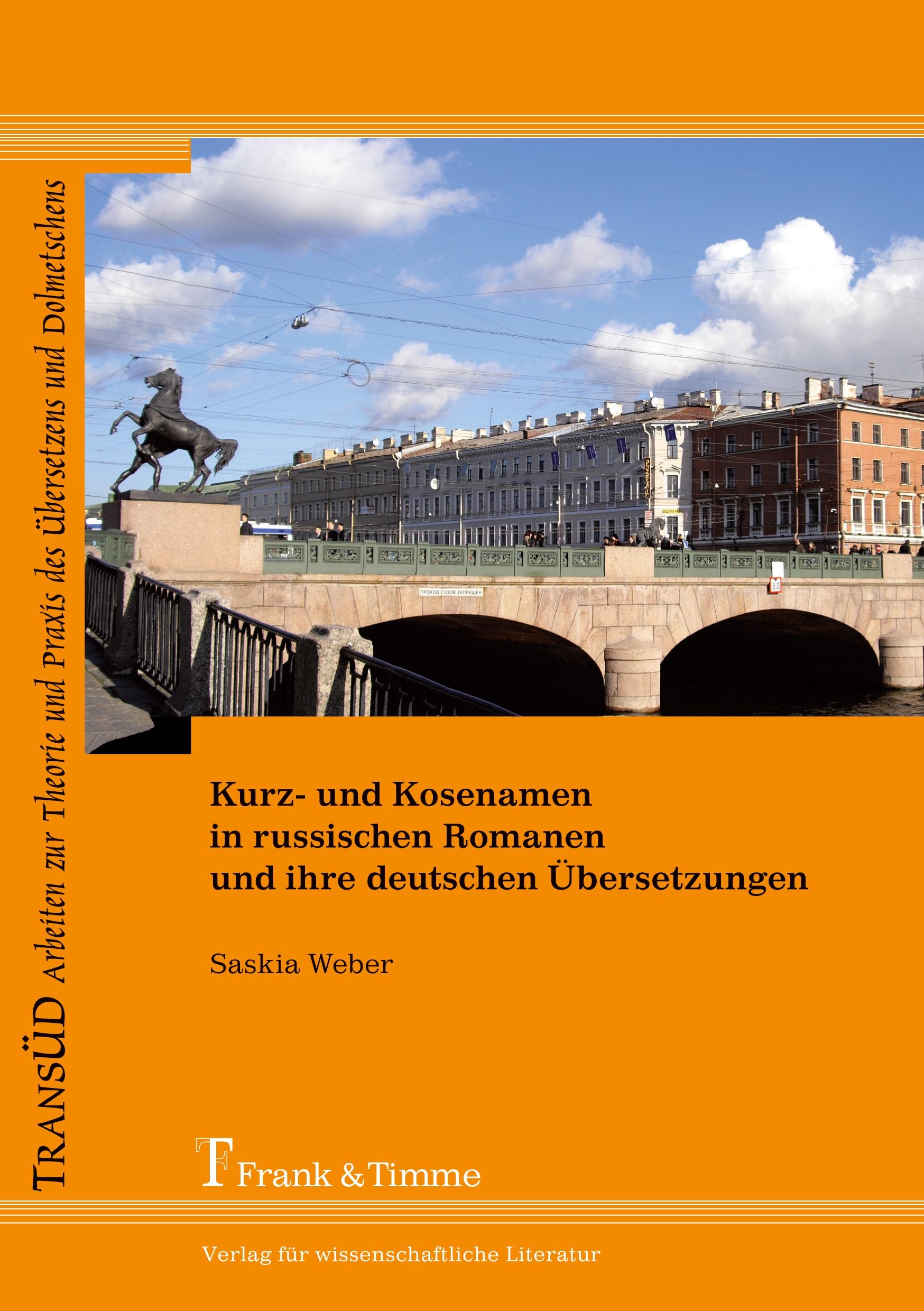 Cover: 9783732900022 | Kurz- und Kosenamen in russischen Romanen und ihre deutschen...