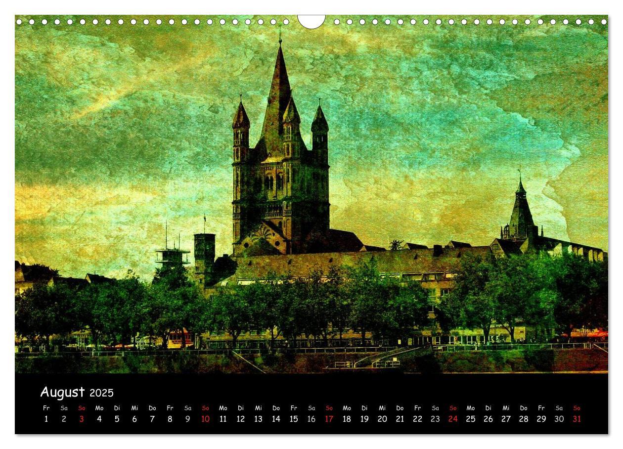 Bild: 9783435839841 | Köln (Wandkalender 2025 DIN A3 quer), CALVENDO Monatskalender | 2025