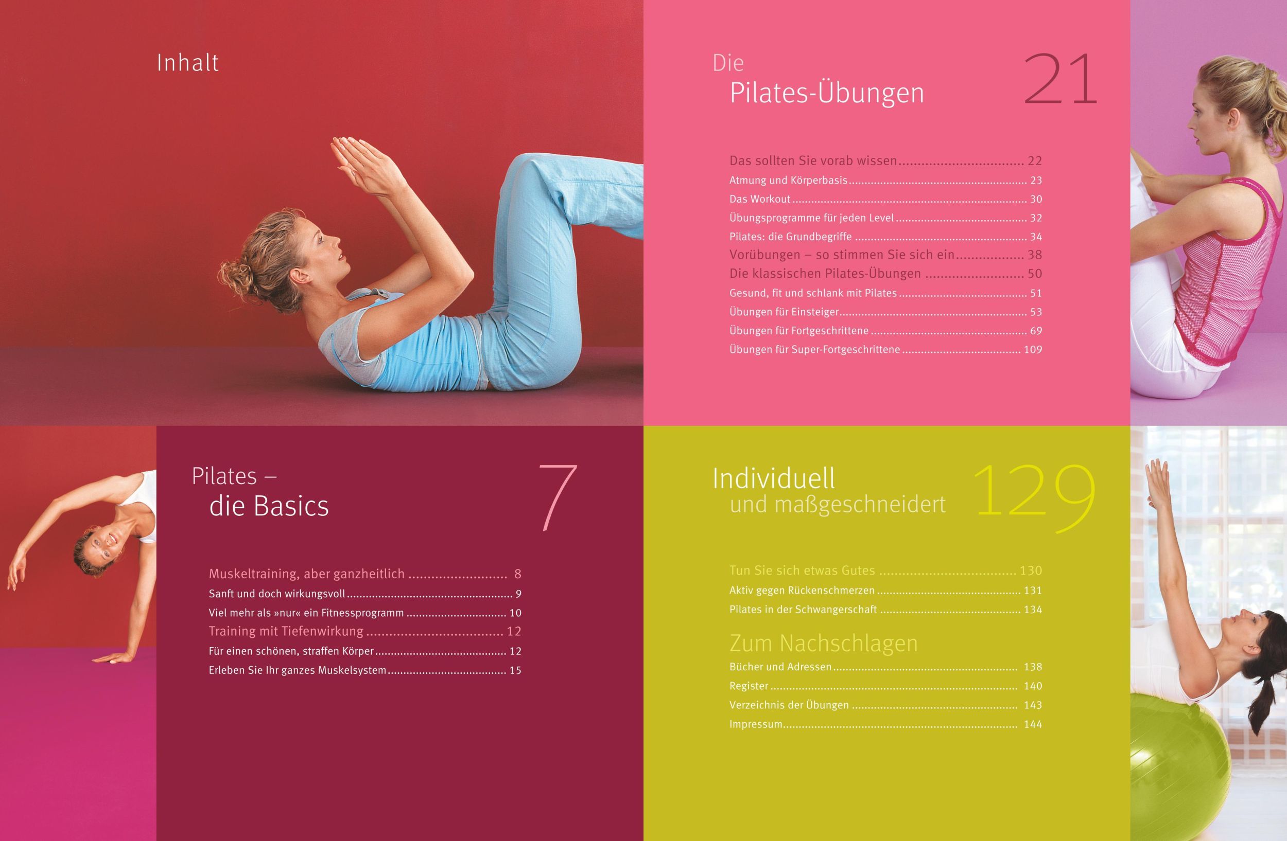 Bild: 9783833845758 | Das große Pilates-Buch (mit DVD) | Michaela Bimbi-Dresp | Taschenbuch