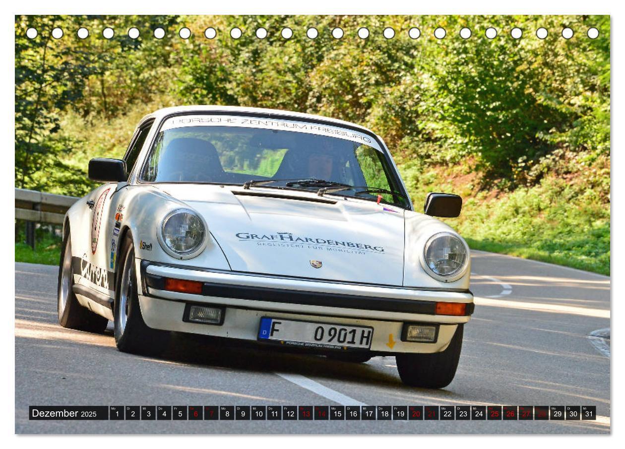 Bild: 9783435334759 | Porsche Oldtimer - EGGBERG KLASSIK - Der Berg ruft (Tischkalender...