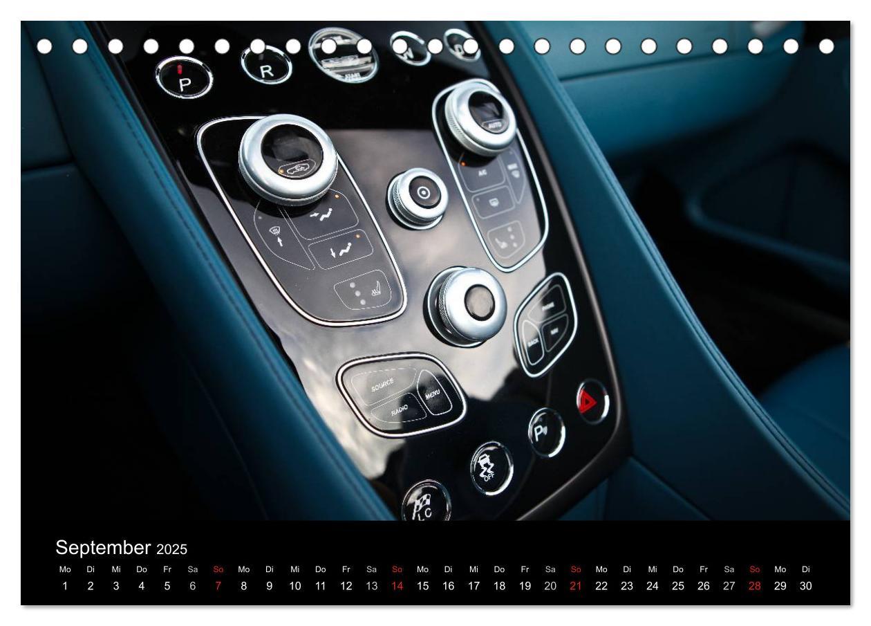 Bild: 9783435761845 | Aston Martin Vanquish Volante (Tischkalender 2025 DIN A5 quer),...