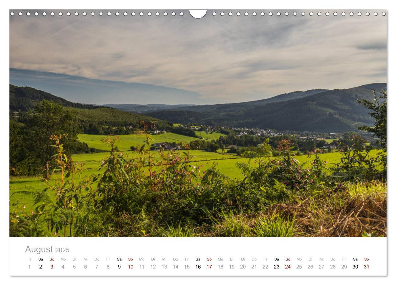 Bild: 9783435400003 | Sauerländer Berge (Wandkalender 2025 DIN A3 quer), CALVENDO...