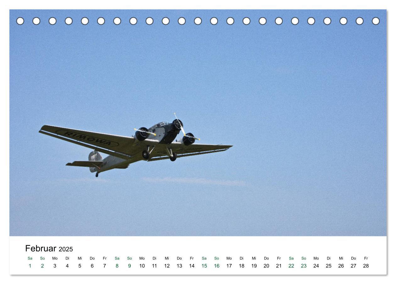 Bild: 9783435381319 | Junkers Ju 52 Die Legende (Tischkalender 2025 DIN A5 quer),...