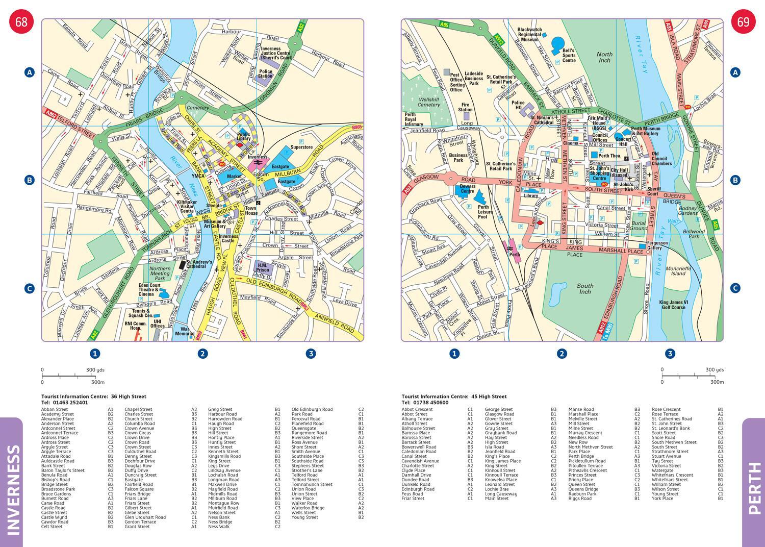 Bild: 9780008447878 | Collins Handy Road Atlas Scotland | A5 Paperback | Collins Maps | Buch