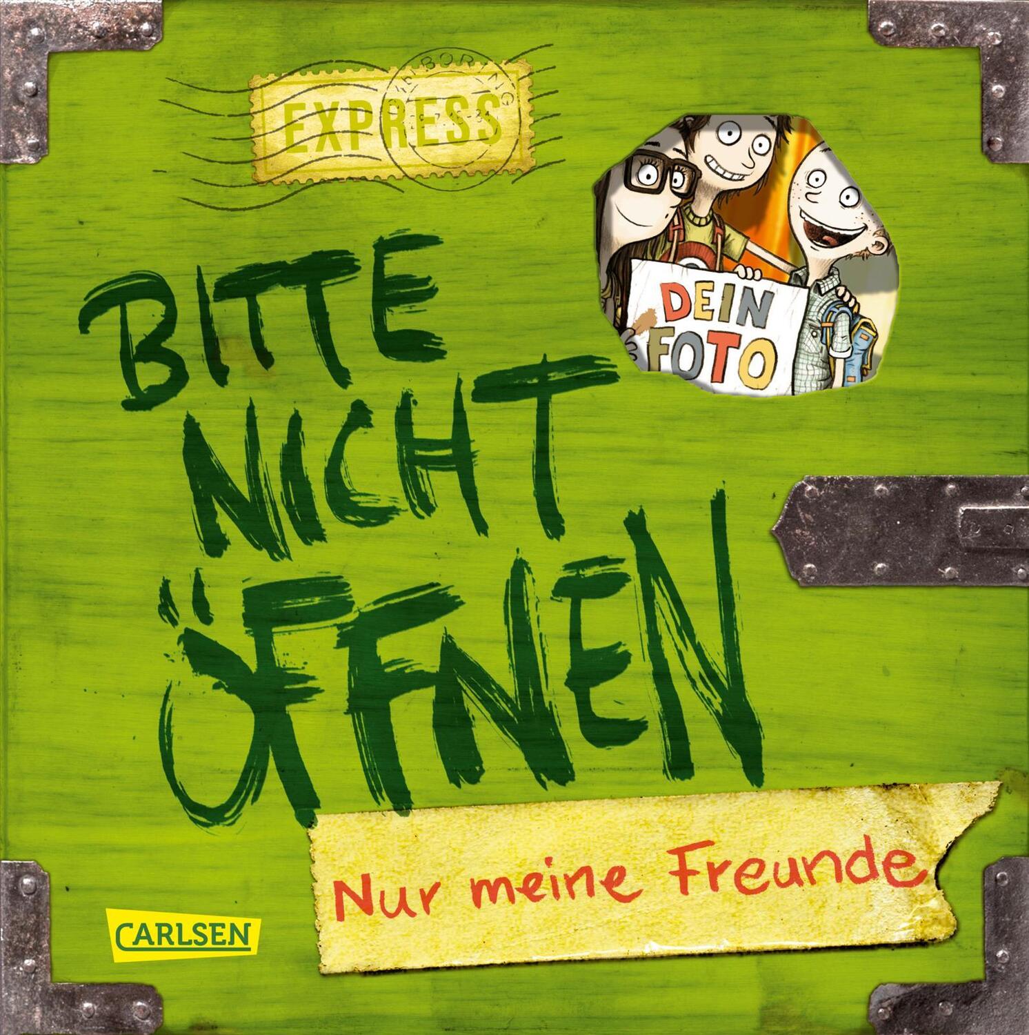 Cover: 9783551650474 | Bitte nicht öffnen: Nur meine Freunde (Freundebuch) | Habersack | Buch