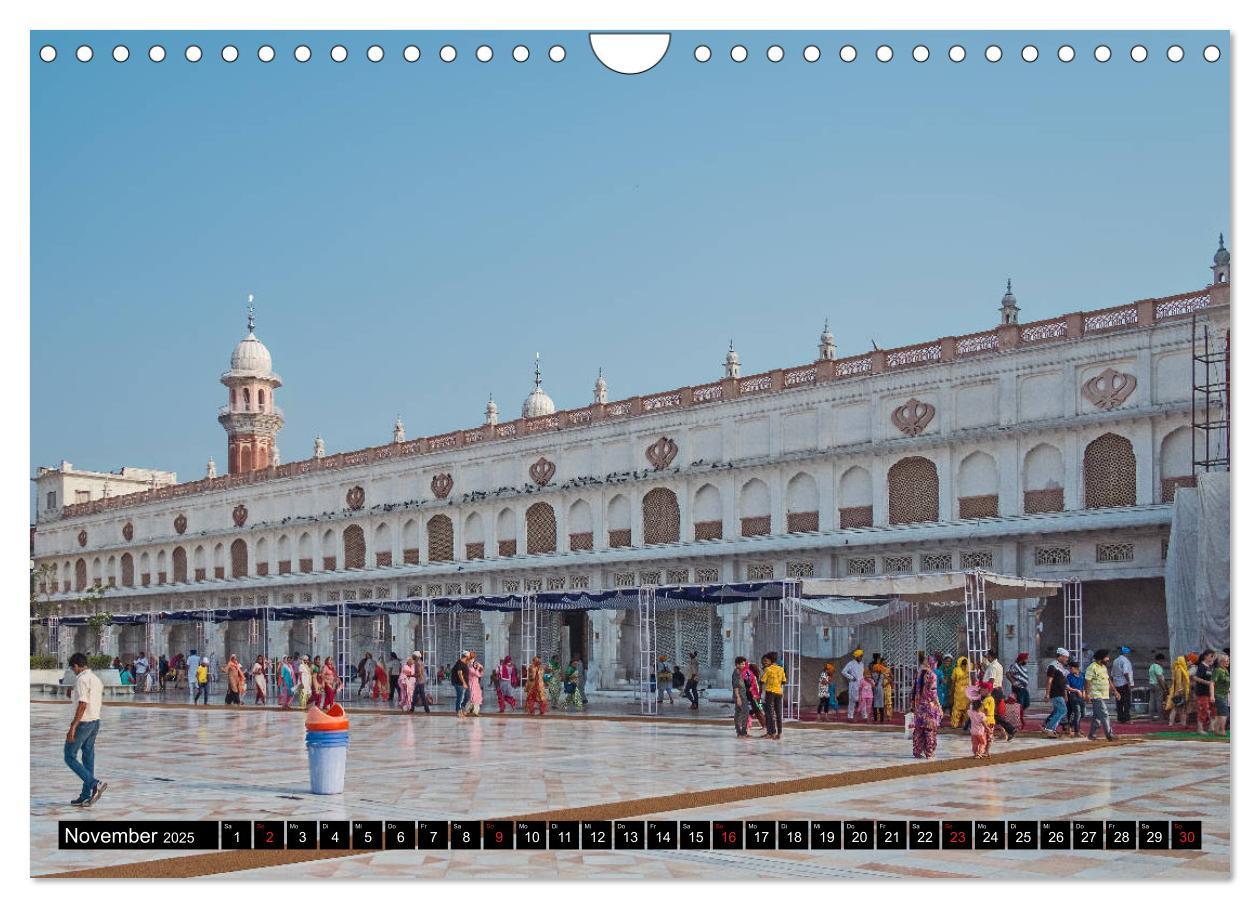 Bild: 9783435304080 | Amritsar - Der goldene Tempel (Wandkalender 2025 DIN A4 quer),...