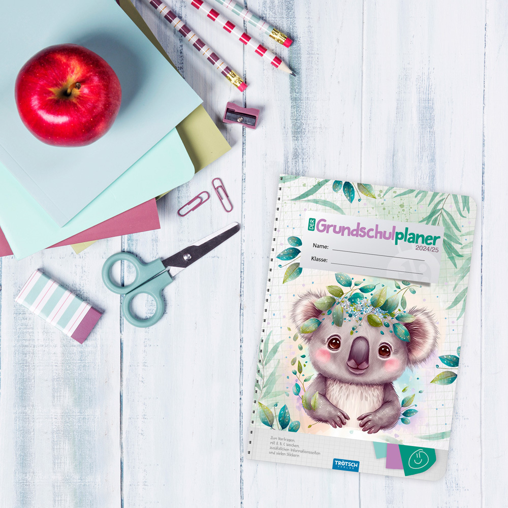 Bild: 9783988023186 | Trötsch Grundschulplaner Koala 24/25 | Trötsch Verlag GmbH &amp; Co.KG