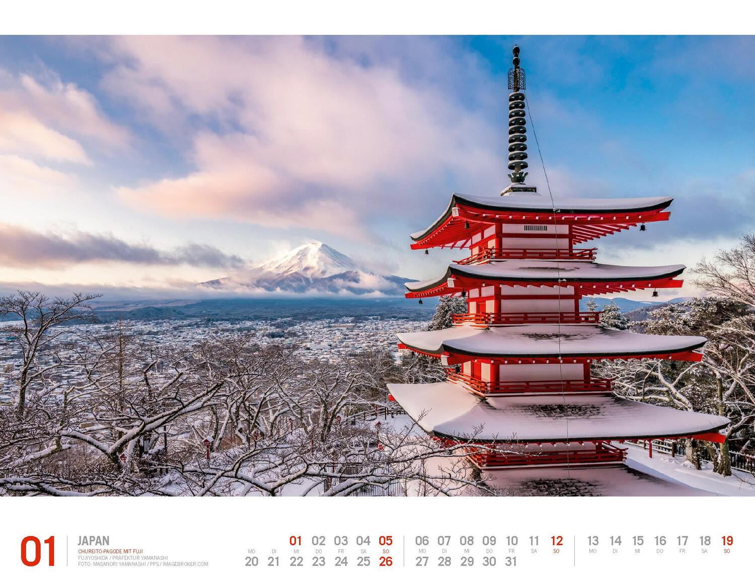 Bild: 9783838425405 | Japan - Unterwegs zwischen Tempeln und Schreinen Kalender 2025 | 14 S.