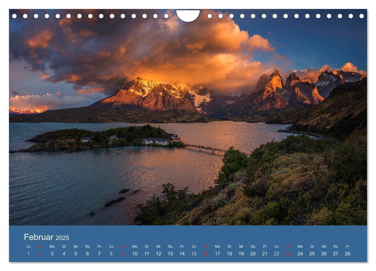 Bild: 9783435608430 | Farbenfrohes Patagonien (Wandkalender 2025 DIN A4 quer), CALVENDO...