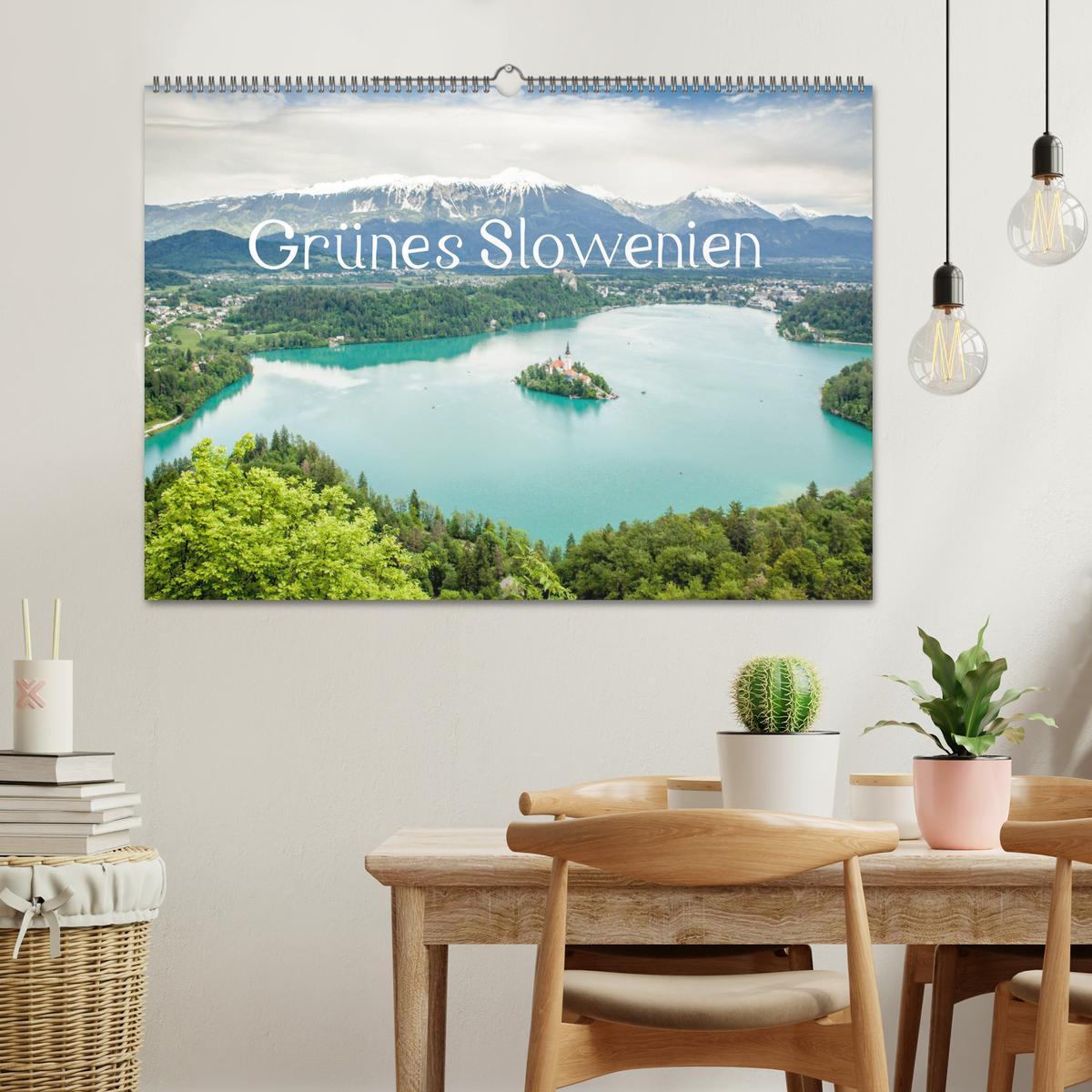 Bild: 9783435185276 | Grünes Slowenien (Wandkalender 2025 DIN A2 quer), CALVENDO...