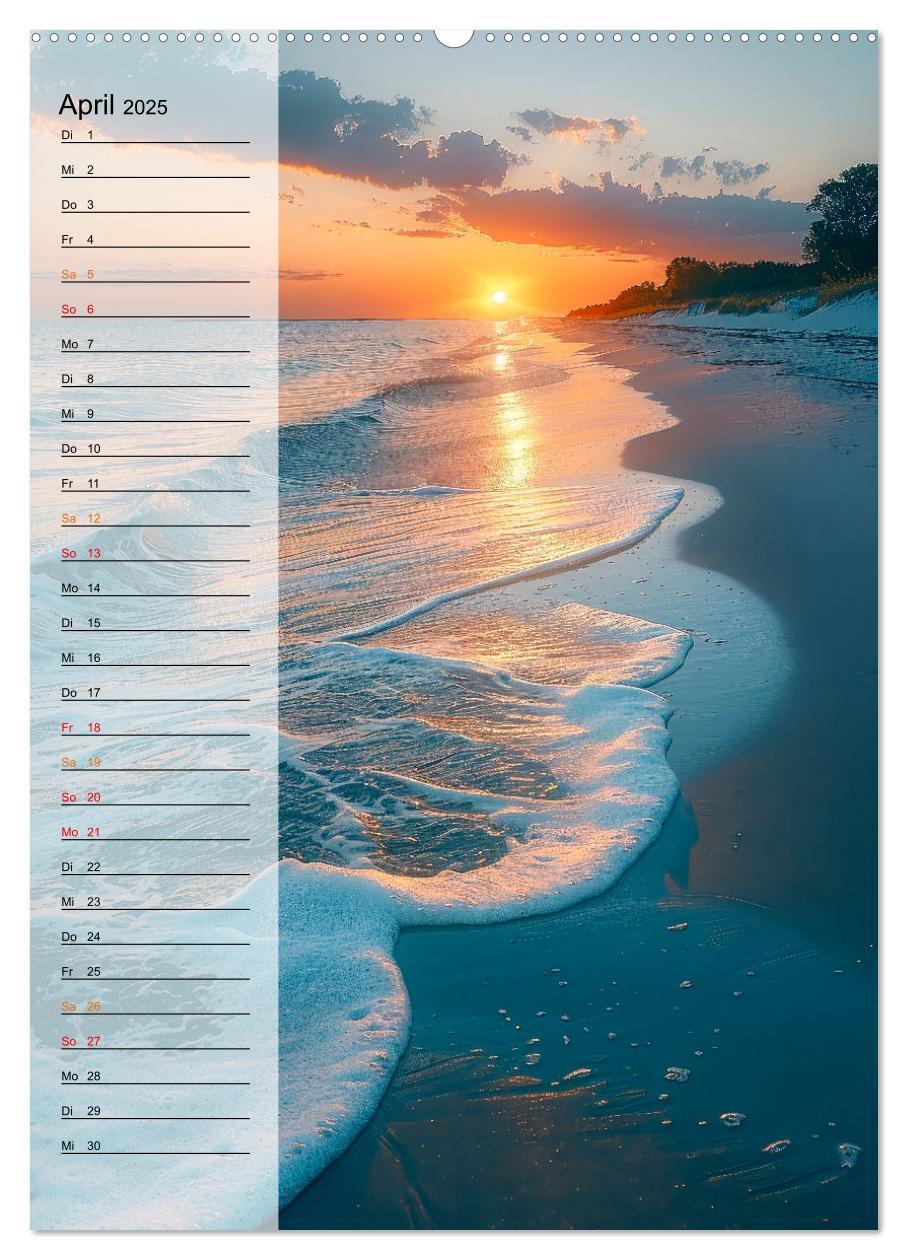 Bild: 9783457160978 | Maritim, Deutschlands Küsten (Wandkalender 2025 DIN A2 hoch),...