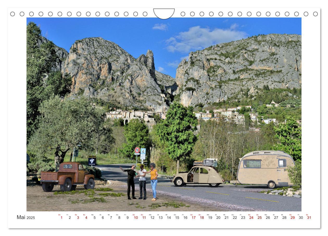 Bild: 9783435070114 | Vintage Caravaning (Wandkalender 2025 DIN A4 quer), CALVENDO...