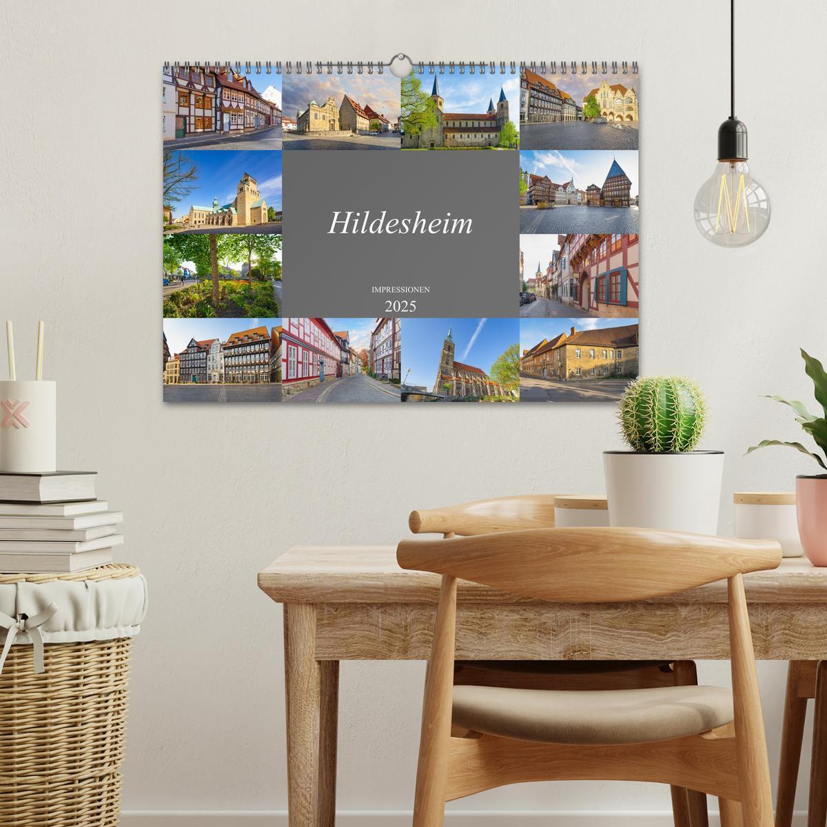 Bild: 9783435052974 | Hildesheim Impressionen (Wandkalender 2025 DIN A3 quer), CALVENDO...