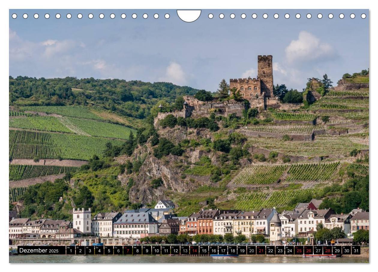 Bild: 9783435533428 | Burgen und Festungen am Mittelrhein (Wandkalender 2025 DIN A4...