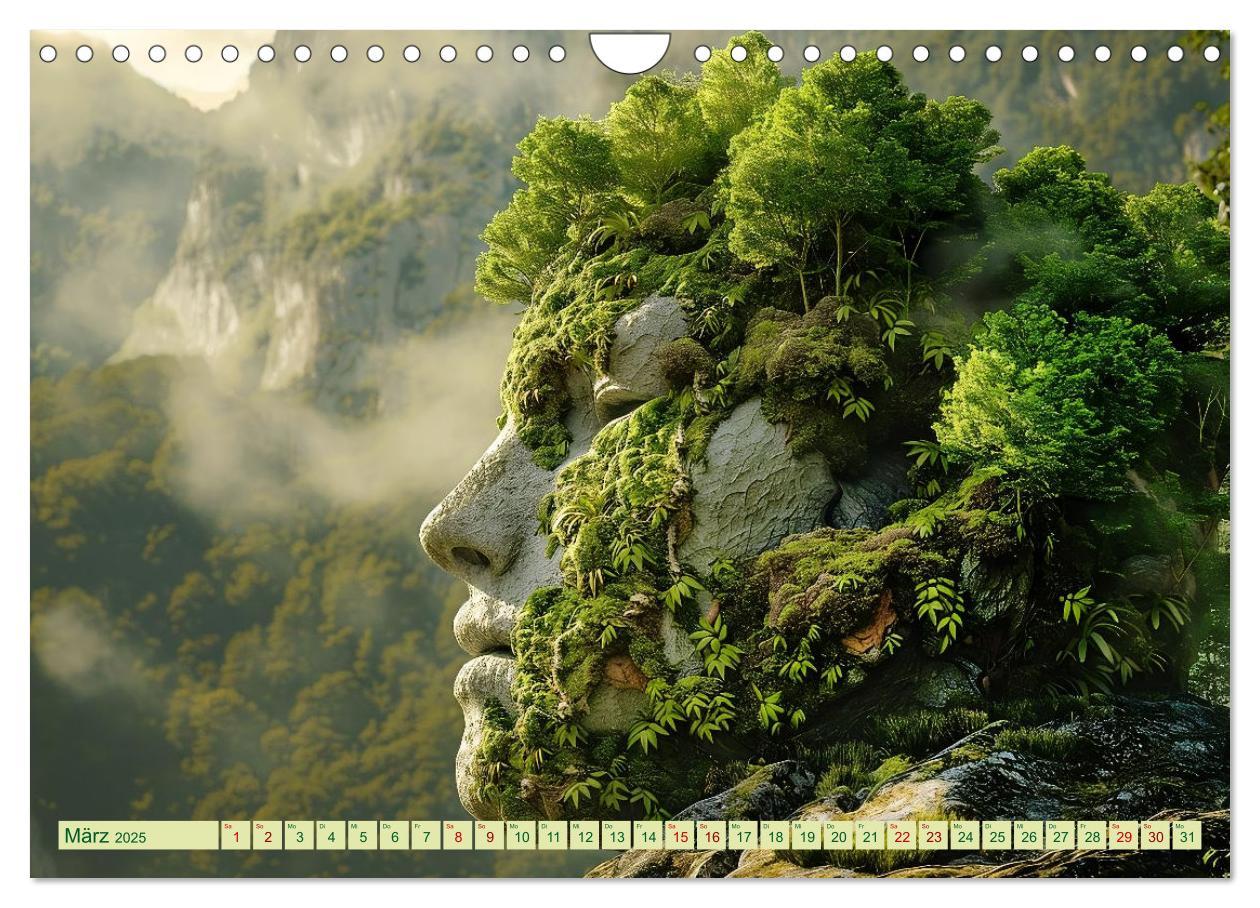 Bild: 9783457148433 | Die vielen Gesichter von Mutter Natur (Wandkalender 2025 DIN A4...