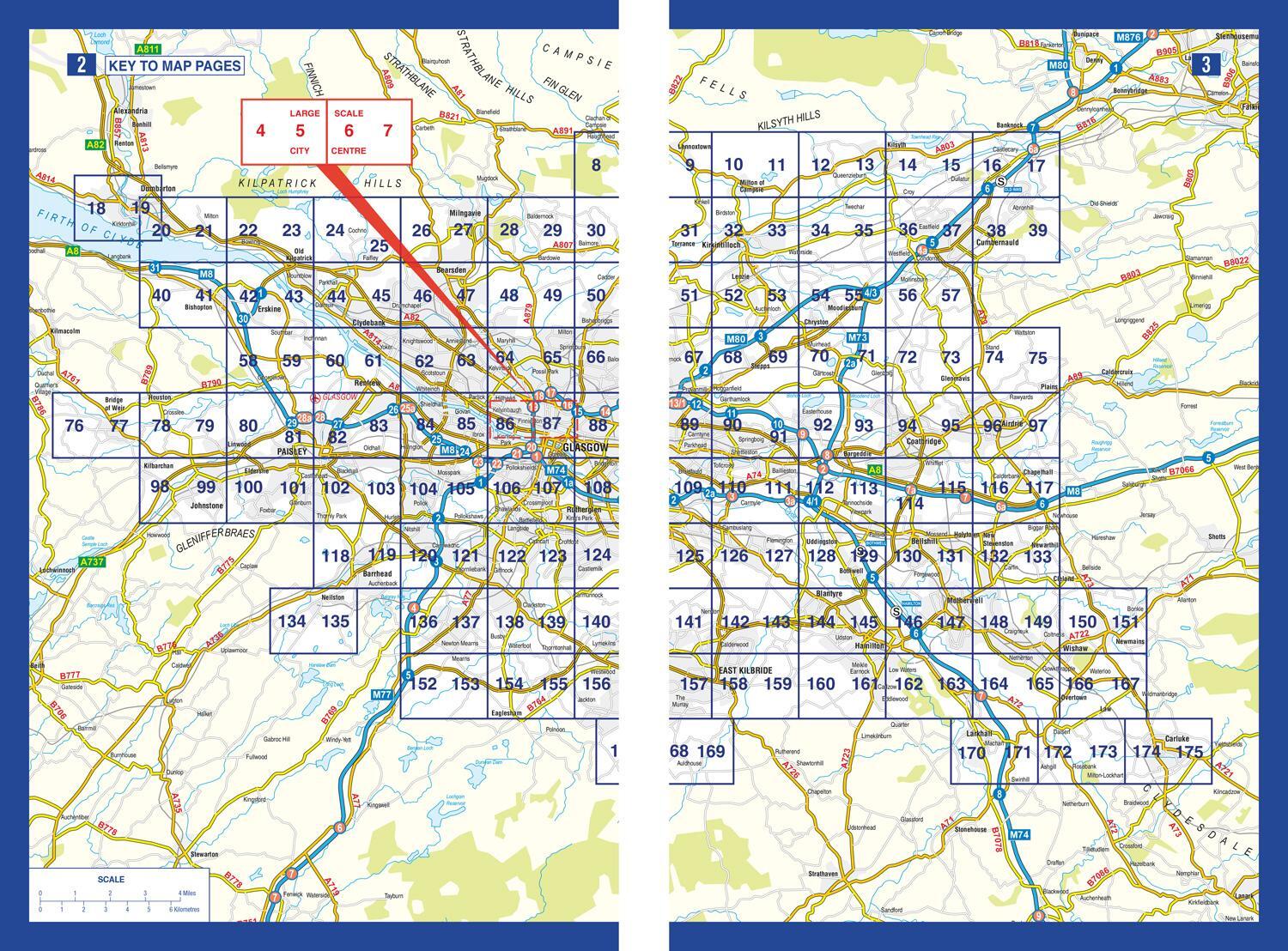 Bild: 9780008560430 | Greater Glasgow A-Z Street Atlas | A-Z Maps | Taschenbuch | Englisch