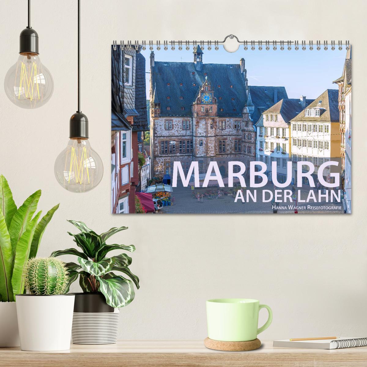 Bild: 9783435334964 | Marburg an der Lahn (Wandkalender 2025 DIN A4 quer), CALVENDO...