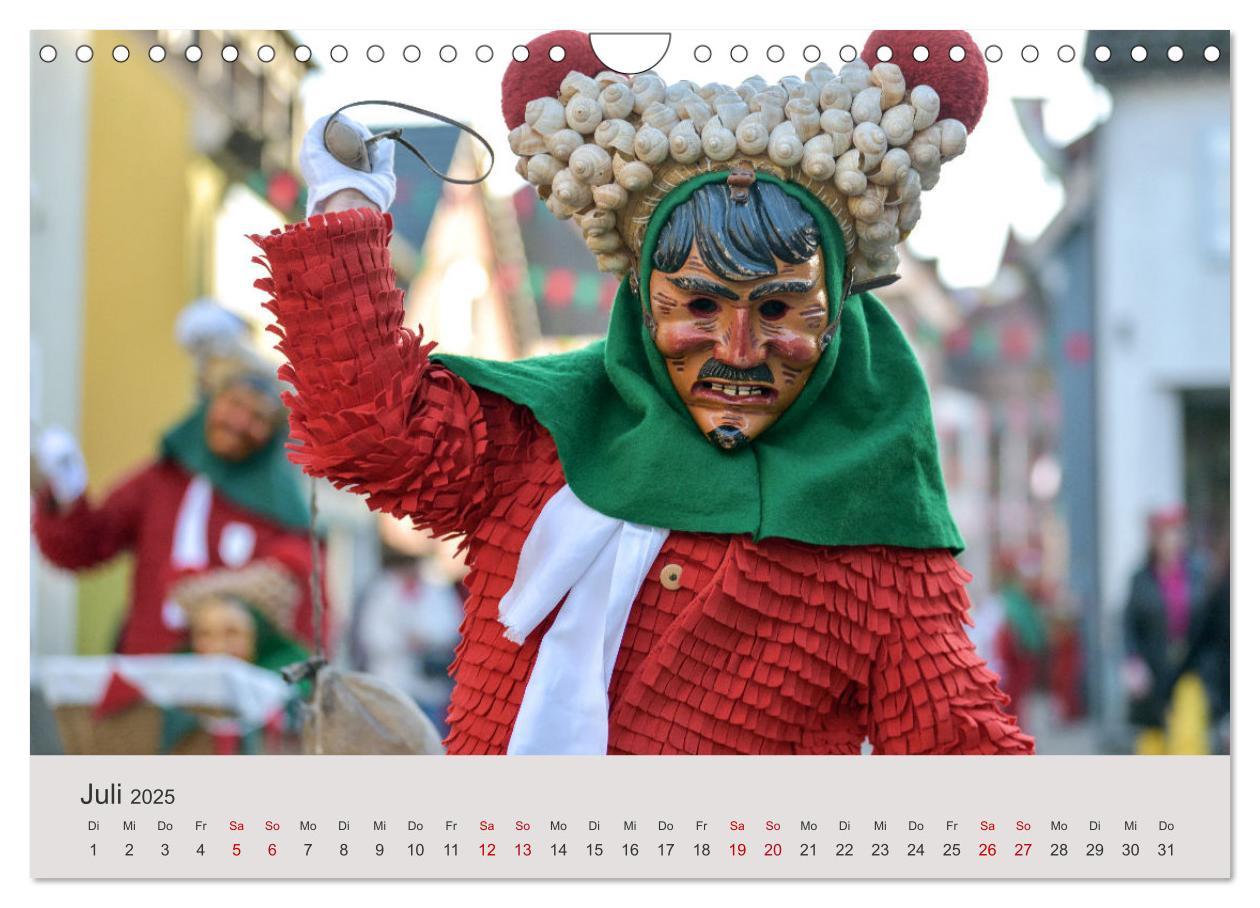 Bild: 9783457213841 | Narri 2025 Bilder der Schwäbisch-Alemannischen Fasnet (Wandkalender...