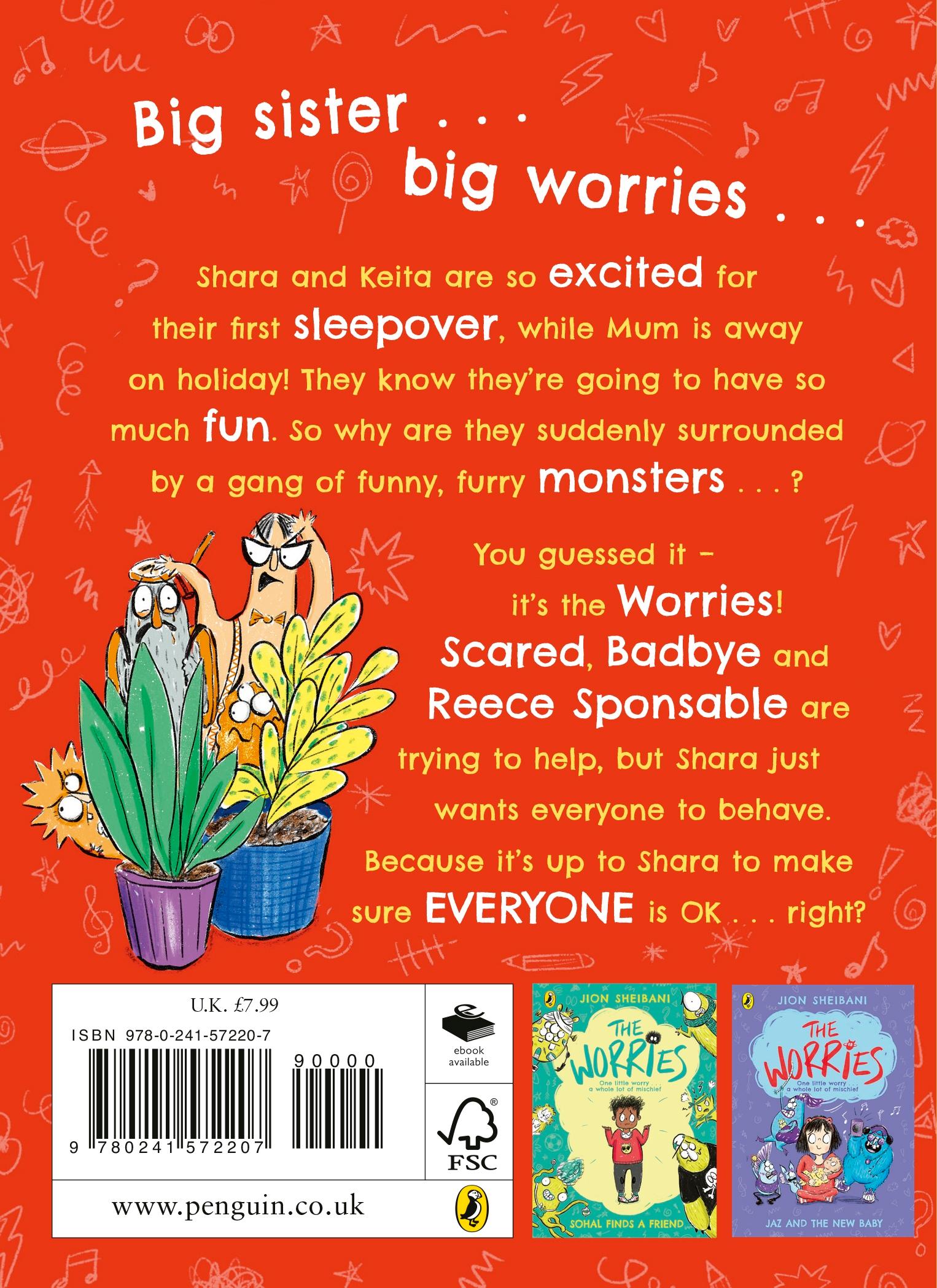 Rückseite: 9780241572207 | The Worries: Shara and the Really Big Sleepover | Jion Sheibani | Buch