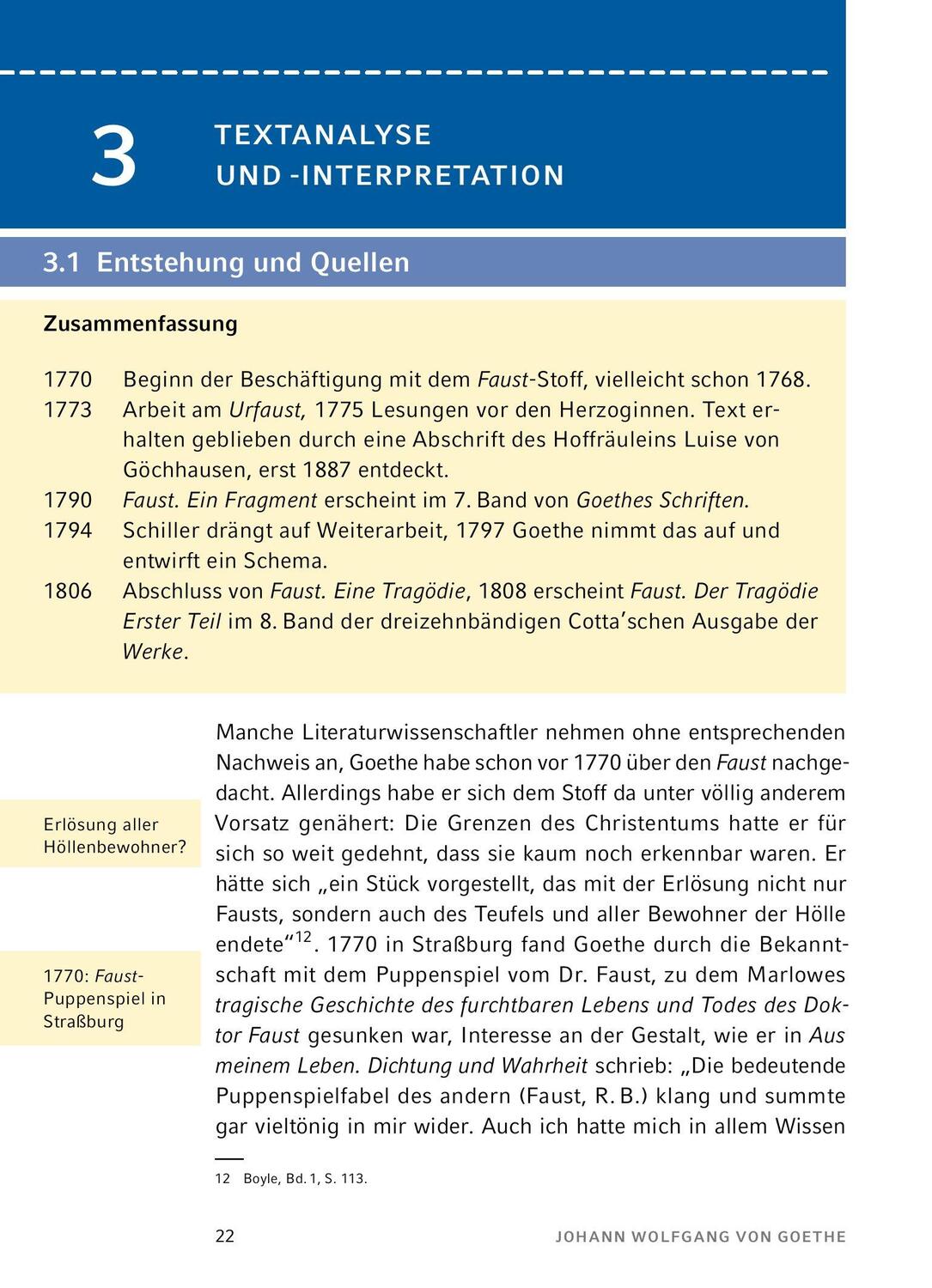 Bild: 9783804420694 | Faust I von Johann Wolfgang von Goethe - Textanalyse und...