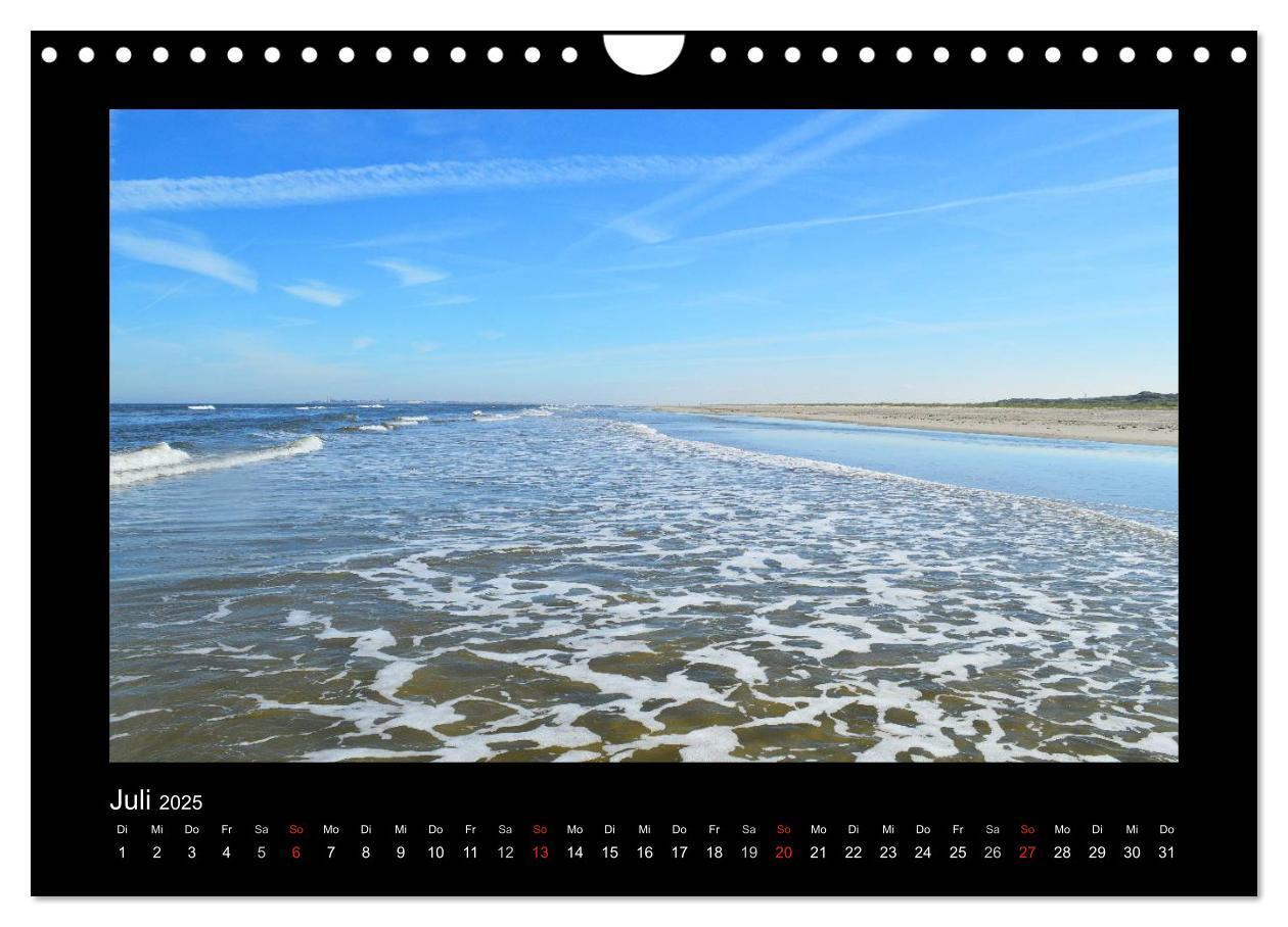 Bild: 9783435492909 | Juist ¿ Insel im Wattenmeer (Wandkalender 2025 DIN A4 quer),...