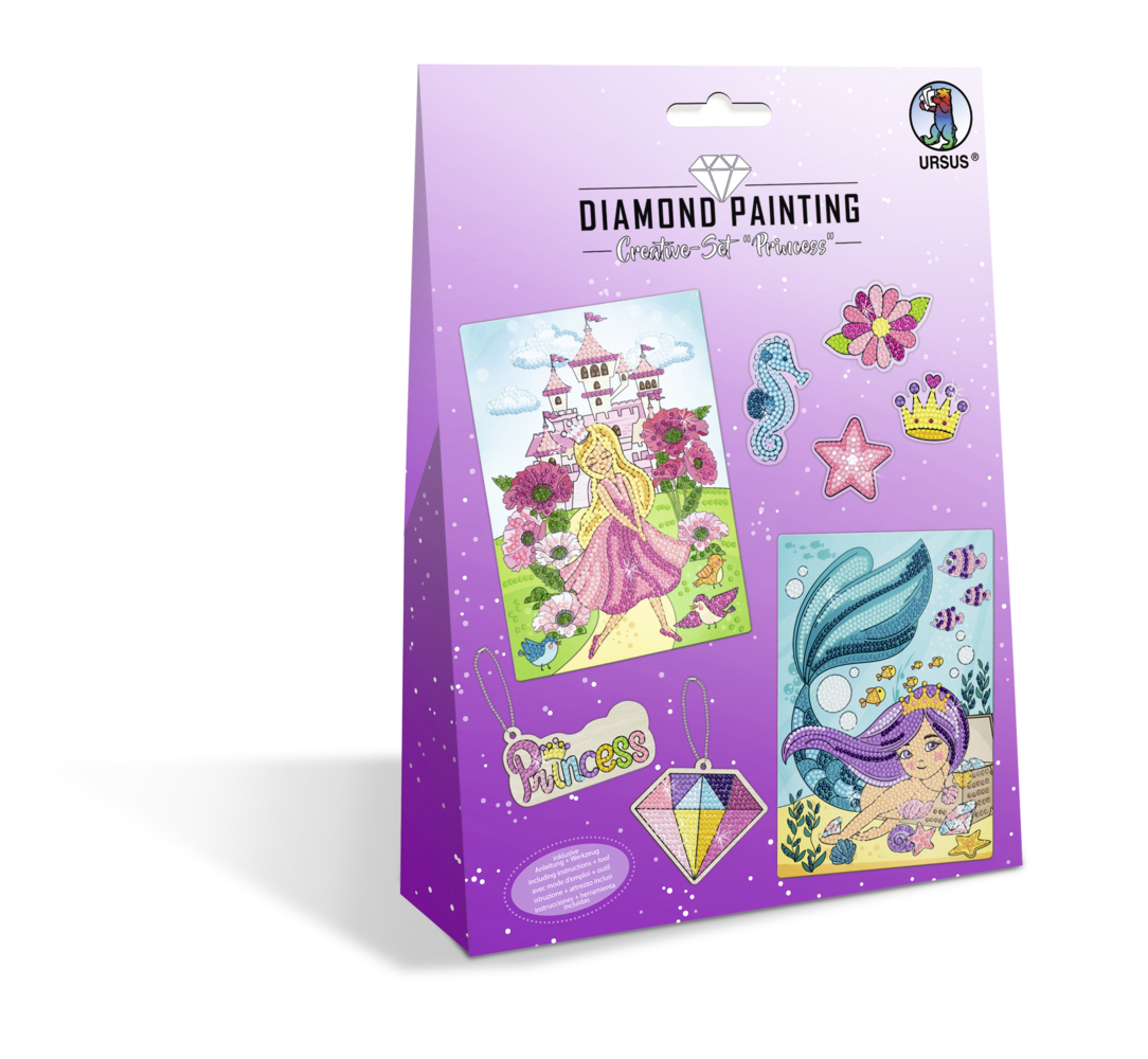 Cover: 4008525242871 | URSUS Diamond Painting "Creative Set Princess" | Stück | Deutsch