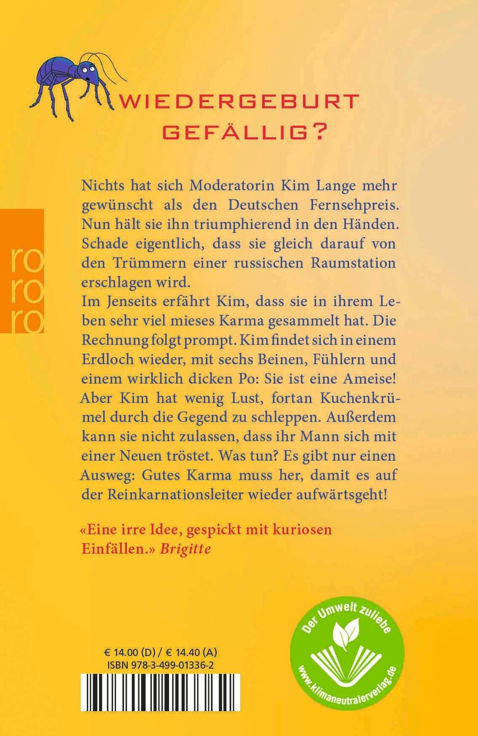 Rückseite: 9783499013362 | Mieses Karma | David Safier | Buch | 384 S. | Deutsch | 2023